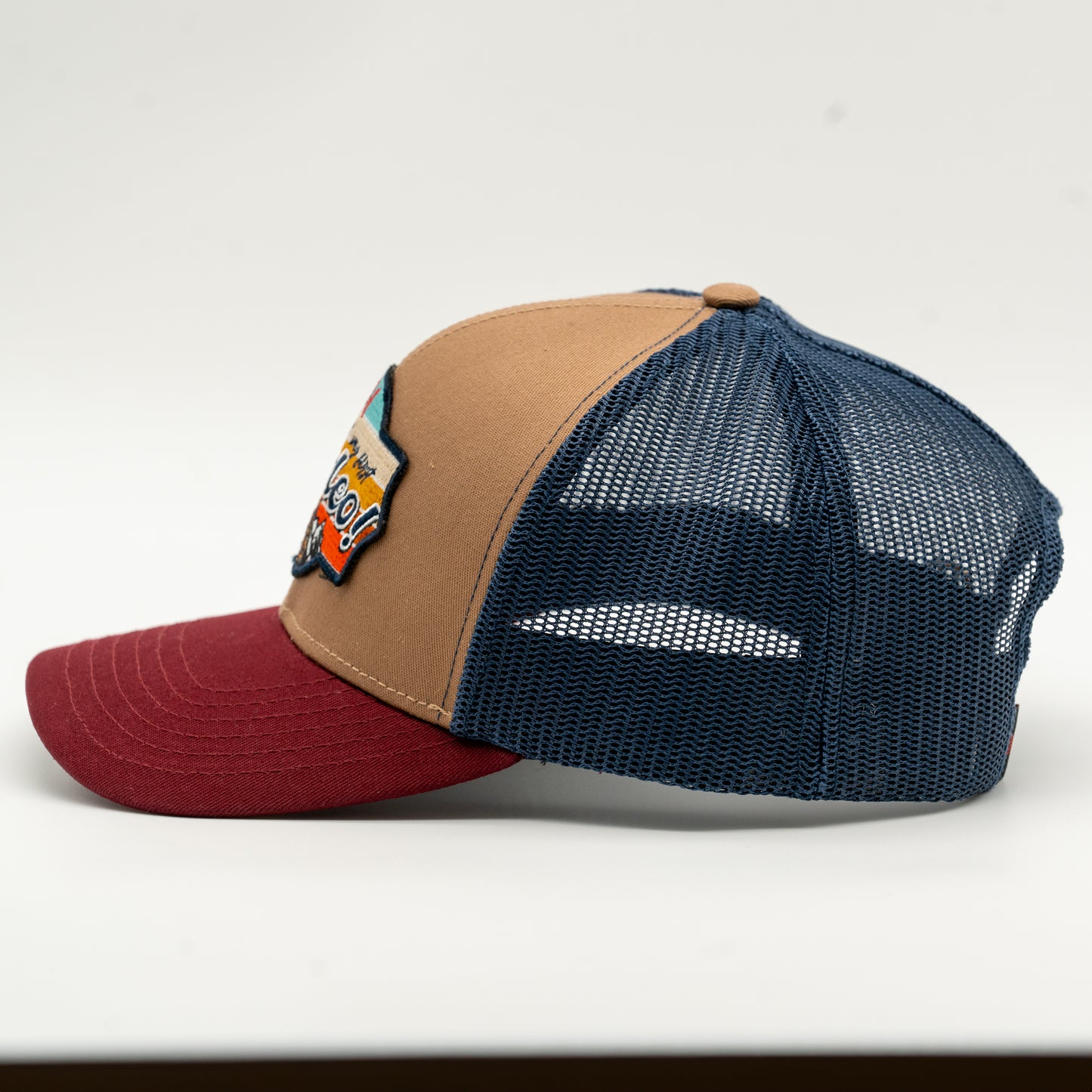 Rodeo 3 color Snapback Curved Brim