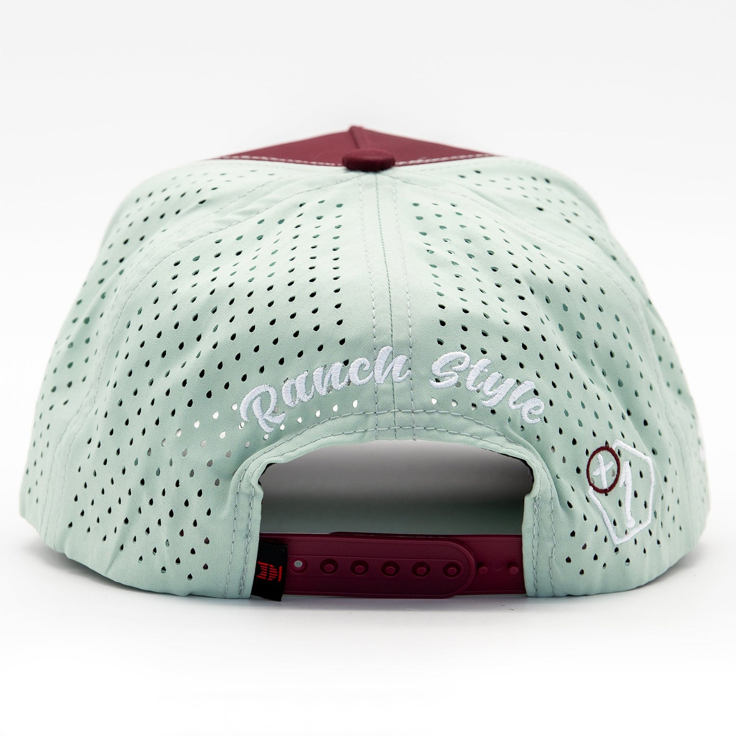Deez Hats Ranch-Style Snapback Cap Curved Brim Deez-Hats