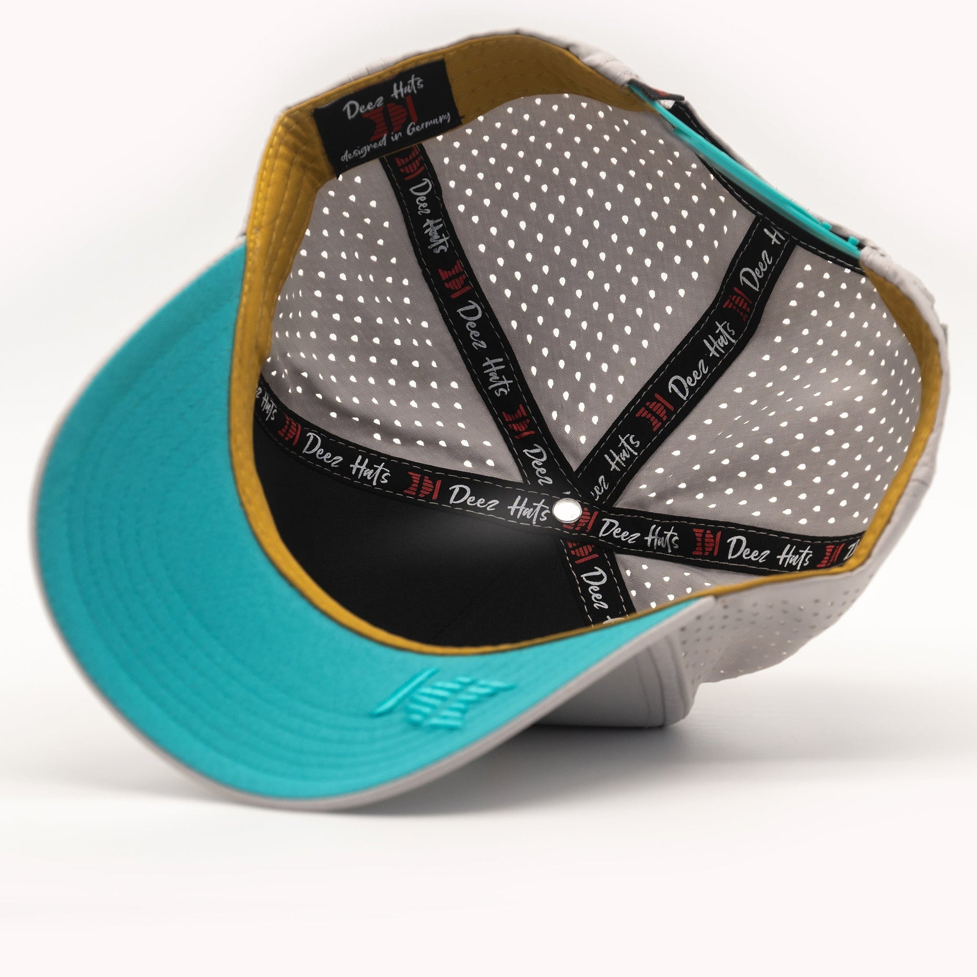 Deez Hats Dolphin - Snapback Cap Curved Brim Deez-Hats