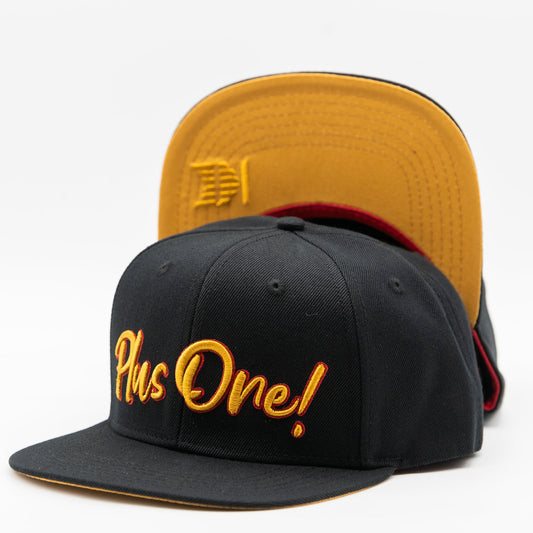 Deez Hats Plus-One Snapback Cap Flat Brim Deez-Hats