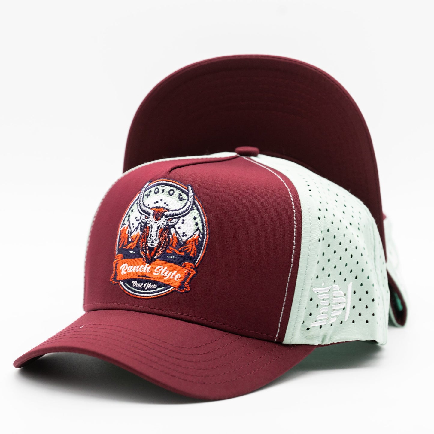 Deez Hats Ranch-Style Snapback Cap Curved Brim Deez-Hats