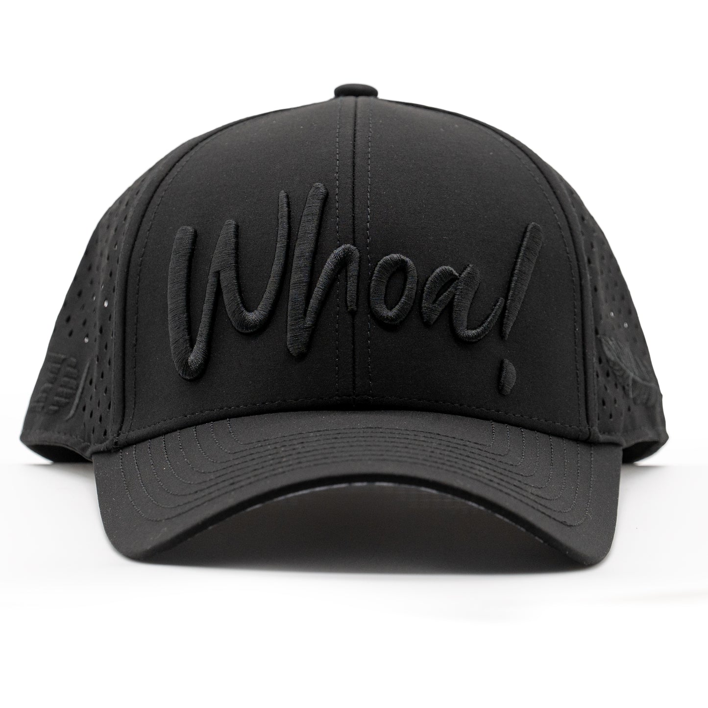 Whoa Damen Cap – All Black Edition