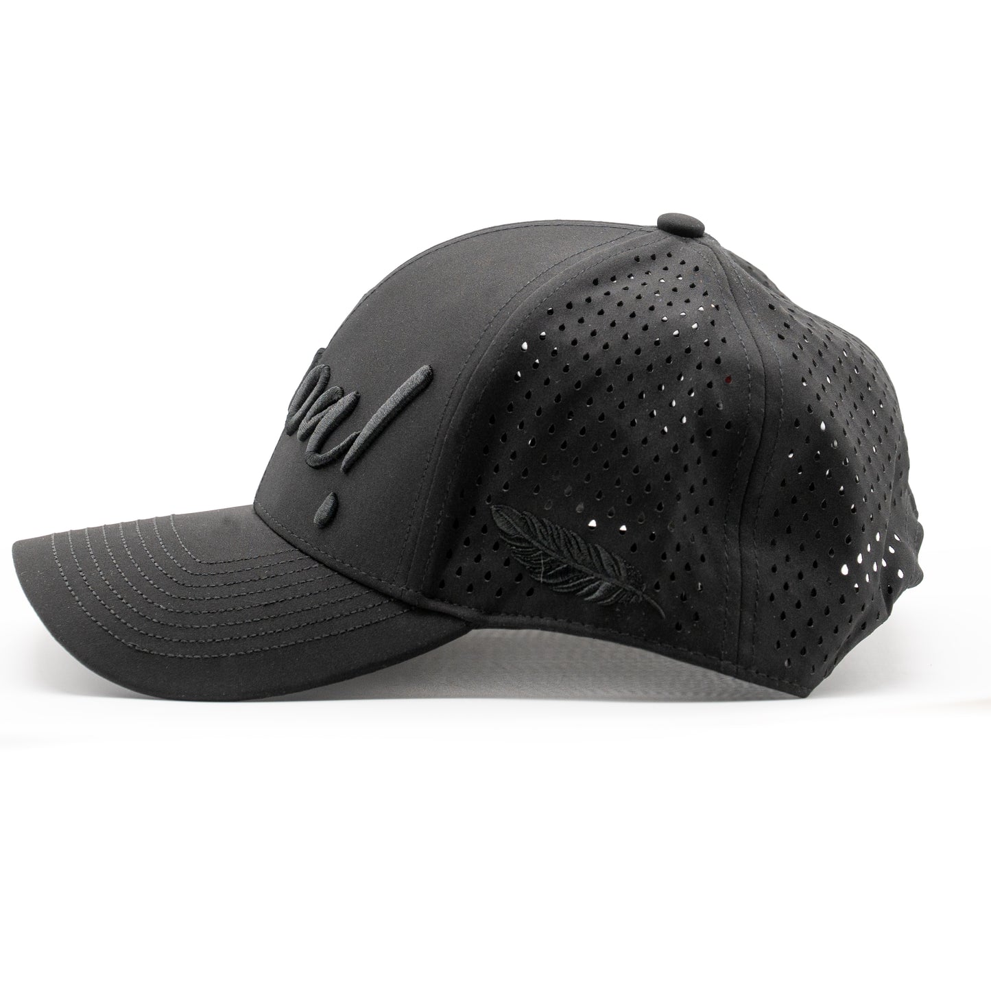 Whoa Damen Cap – All Black Edition