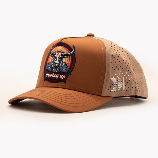 Cowboy Up Trucker Curved Brim